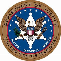 Badge of the Department of Justice US Marshal service