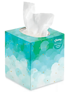 Box of Kleenex Tissues as joke