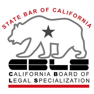 Daniel Horowitz specialist state bar of california board of legal specialization with a bear and a star on the bear